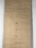 Japanese Hanging Scroll Vtg Kakejiku Cliff Pine Tree Landscape Ink Color KJ73