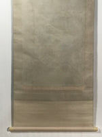 Japanese Hanging Scroll Vtg Kakejiku Fog Mountain River Landscape Ink KJ105