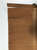 Japanese Hanging Scroll Vtg Kakejiku Fog Mountain Waterfall Landscape Ink KJ99