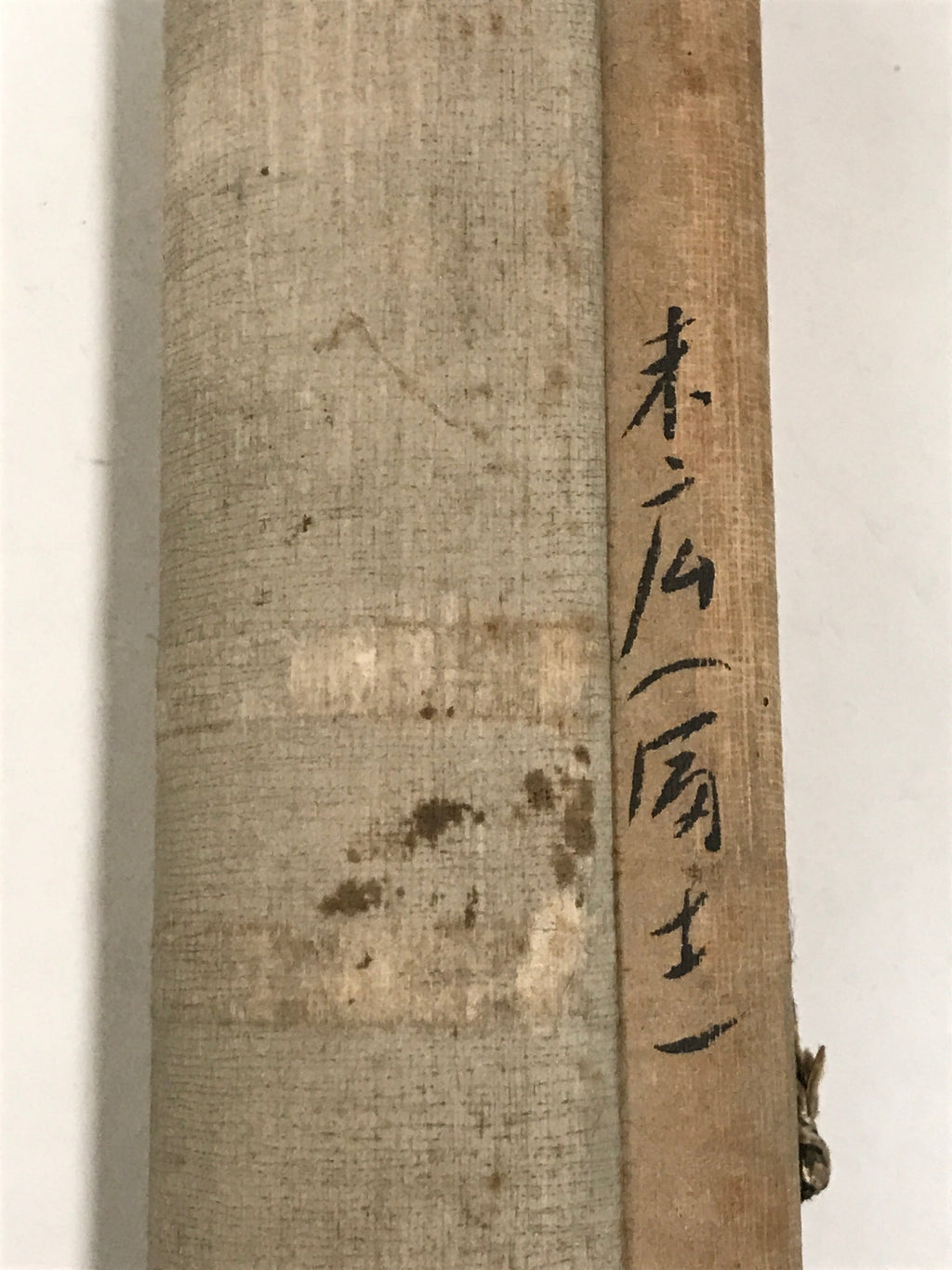 Japanese Hanging Scroll Vtg Kakejiku Mount Fuji Folding Fan Landscape Color KJ77