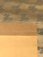 Japanese Hanging Scroll Vtg Kakejiku Mountain River Sansui Landscape Ink KJ87