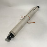 Japanese Hanging Scroll Vtg Kakejiku Mountains River Sansui Landscape Black KJ44