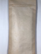Japanese Hanging Scroll Vtg Kakejiku Red Bamboo Black Kanji Calligraphy KJ68