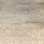 Japanese Hanging Scroll Vtg Kakejiku Red Rising Sun Calligraphy Poem Black KJ48