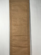 Japanese Hanging Scroll Vtg Kakejiku Sosho Cursive Calligraphy Poem Black KJ107