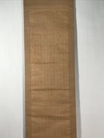 Japanese Hanging Scroll Vtg Kakejiku Sosho Cursive Calligraphy Poem Black KJ107