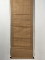 Japanese Hanging Scroll Vtg Kakejiku Sosho Cursive Calligraphy Poem Black KJ107