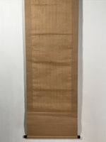 Japanese Hanging Scroll Vtg Kakejiku Sosho Cursive Calligraphy Poem Black KJ107