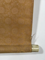 Japanese Hanging Scroll Vtg Kakejiku Swimming Carp Koi Pond Color Green KJ116