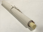 Japanese Hanging Scroll Vtg Kakejiku Zhu Xi Kanshi Calligraphy Poem Black KJ173