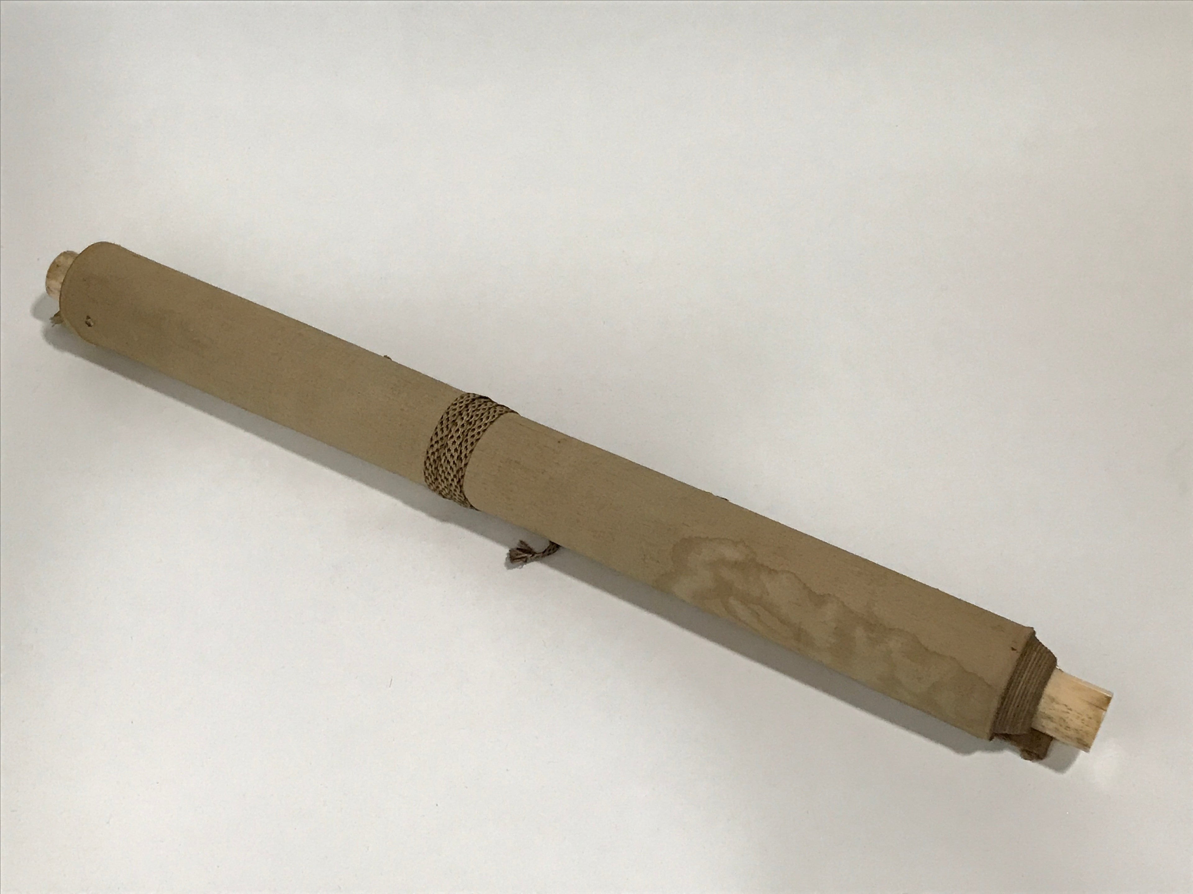 Japanese Hanging Scroll Vtg Looking At The Sky Color Mountain Kakejiku SC821