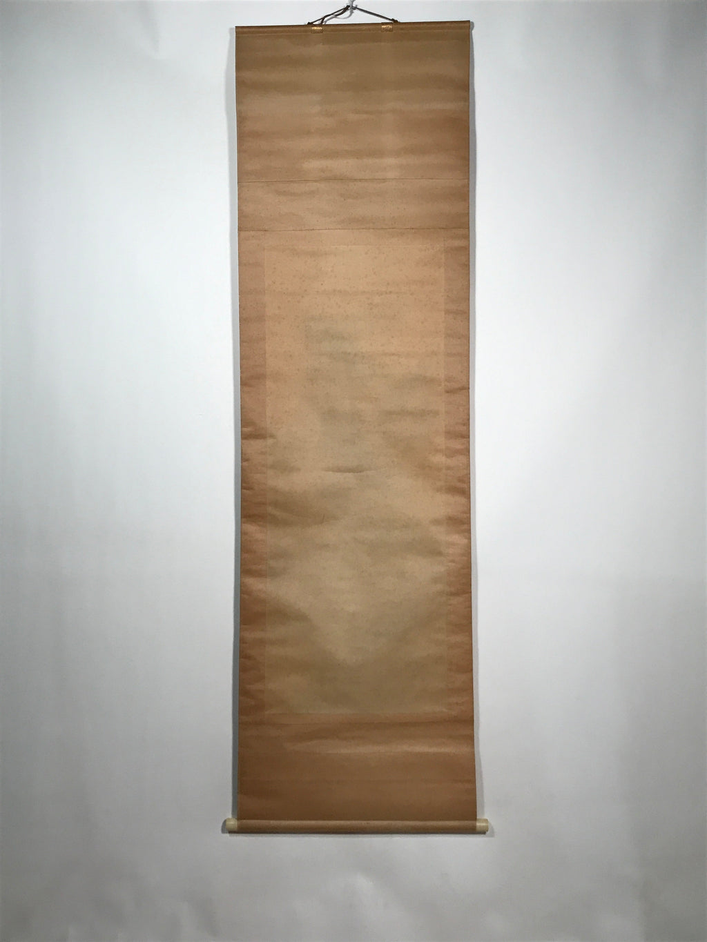 Japanese Hanging Scroll Vtg Mountains Trees River Sansui Kakejiku SC849
