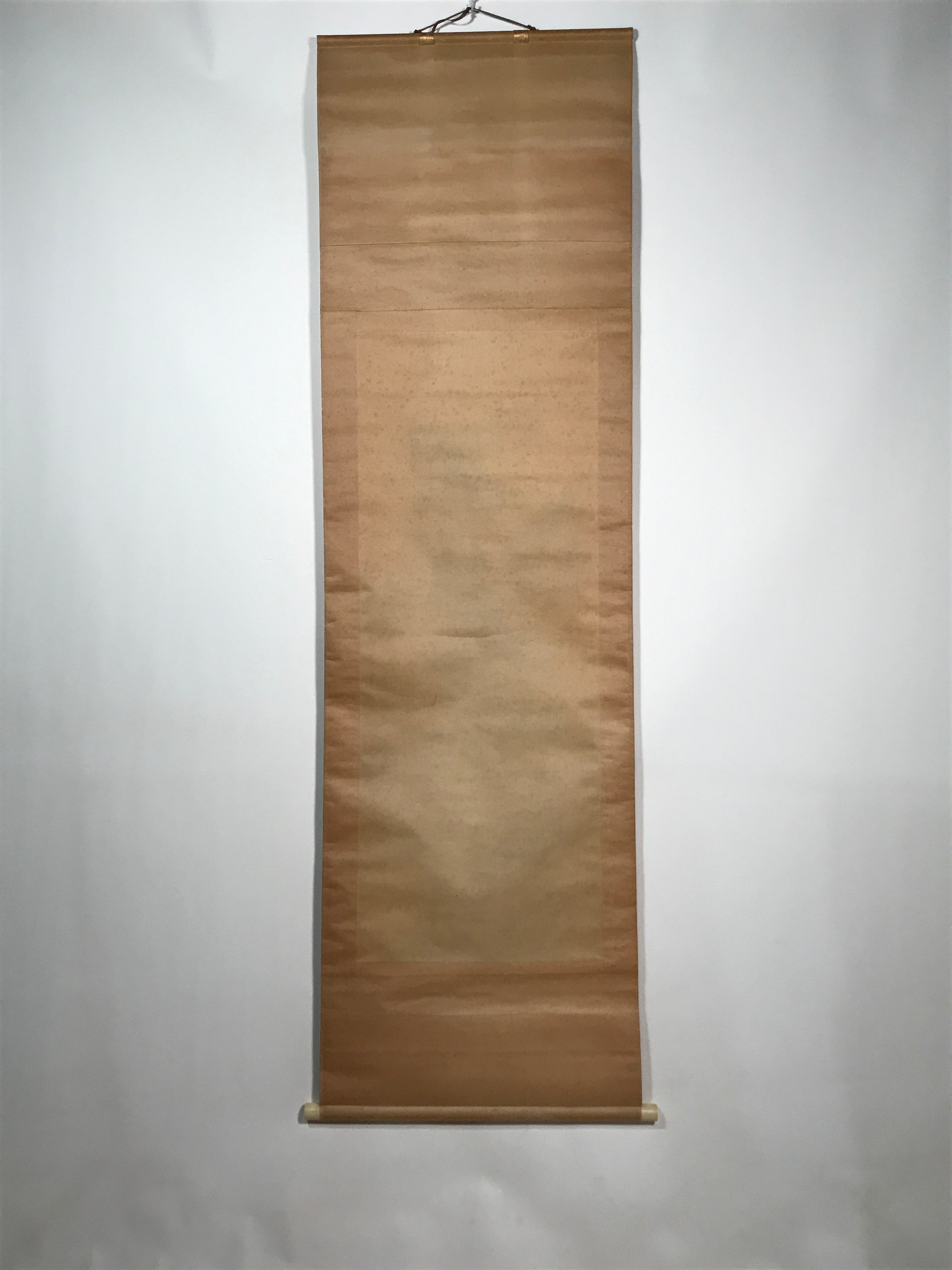Japanese Hanging Scroll Vtg Mountains Trees River Sansui Kakejiku SC849