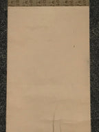 Japanese Hanging Scroll Vtg Old Man Standing Cloud Lady Kakejiku Chagake SC903