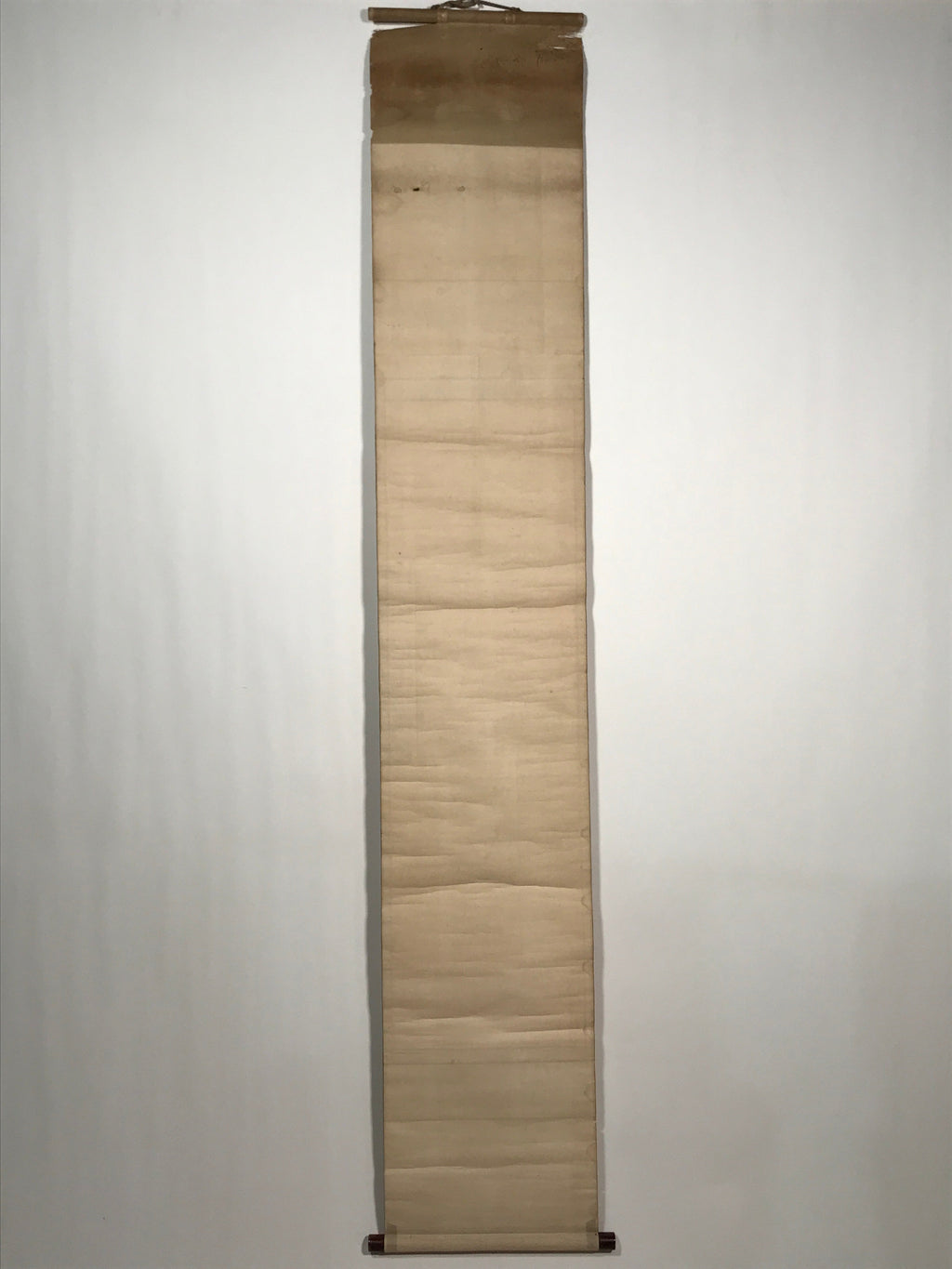 Japanese Hanging Scroll Vtg Poem Monk Monochrome Buddhist Kakejiku SC900