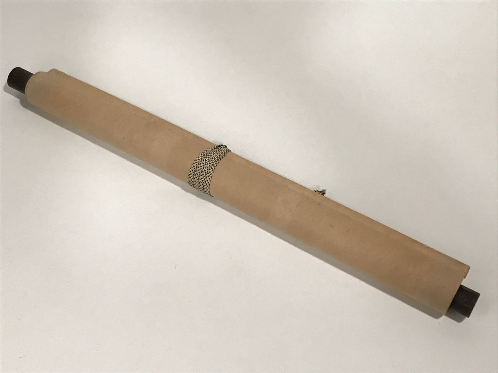 Japanese Hanging Scroll Vtg Snow Mountain Houses Winter Sansui Kakejiku SC820