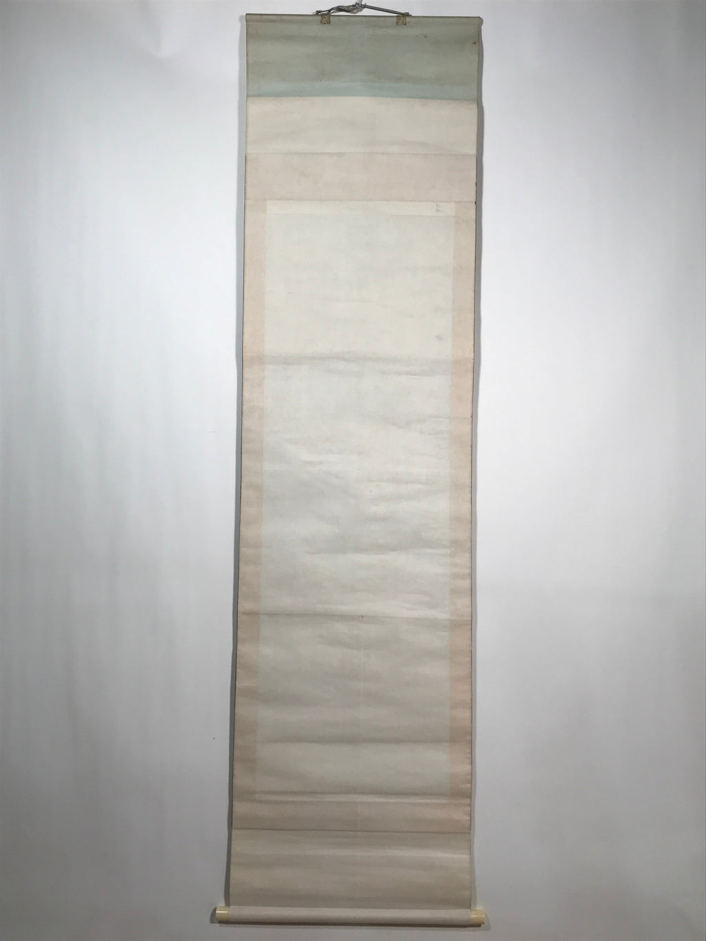 Japanese Hanging Scroll Vtg Tiger Bamboo Color Zodiac Animal Kakejiku SC860