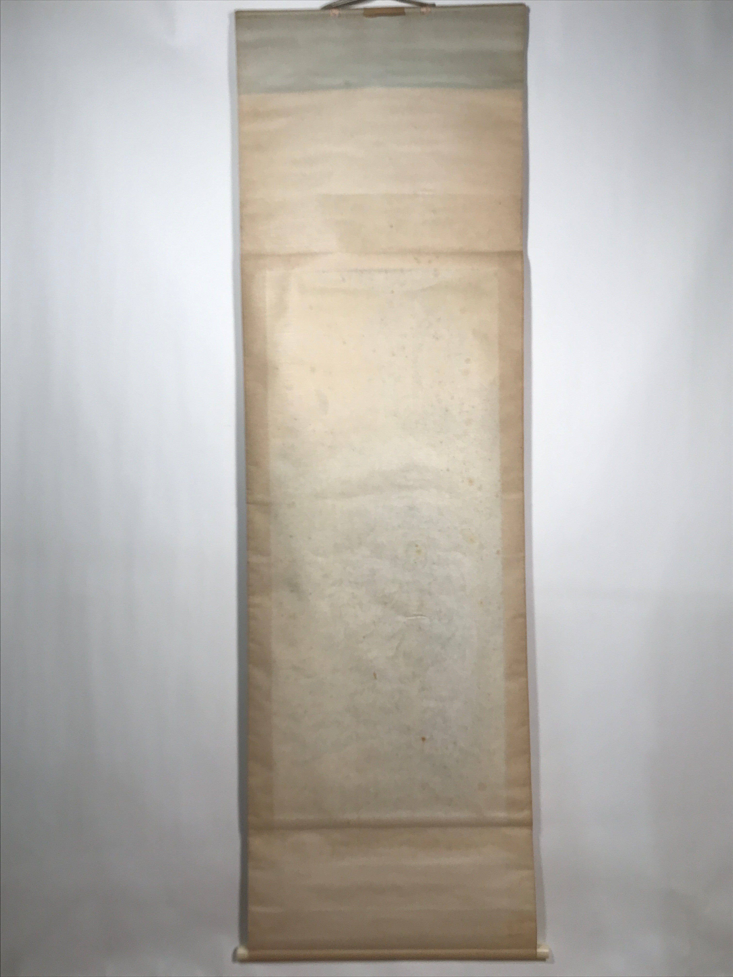 Japanese Hanging Scroll Vtg Tiger Bamboo Forest Zodiac Animal Kakejiku SC828