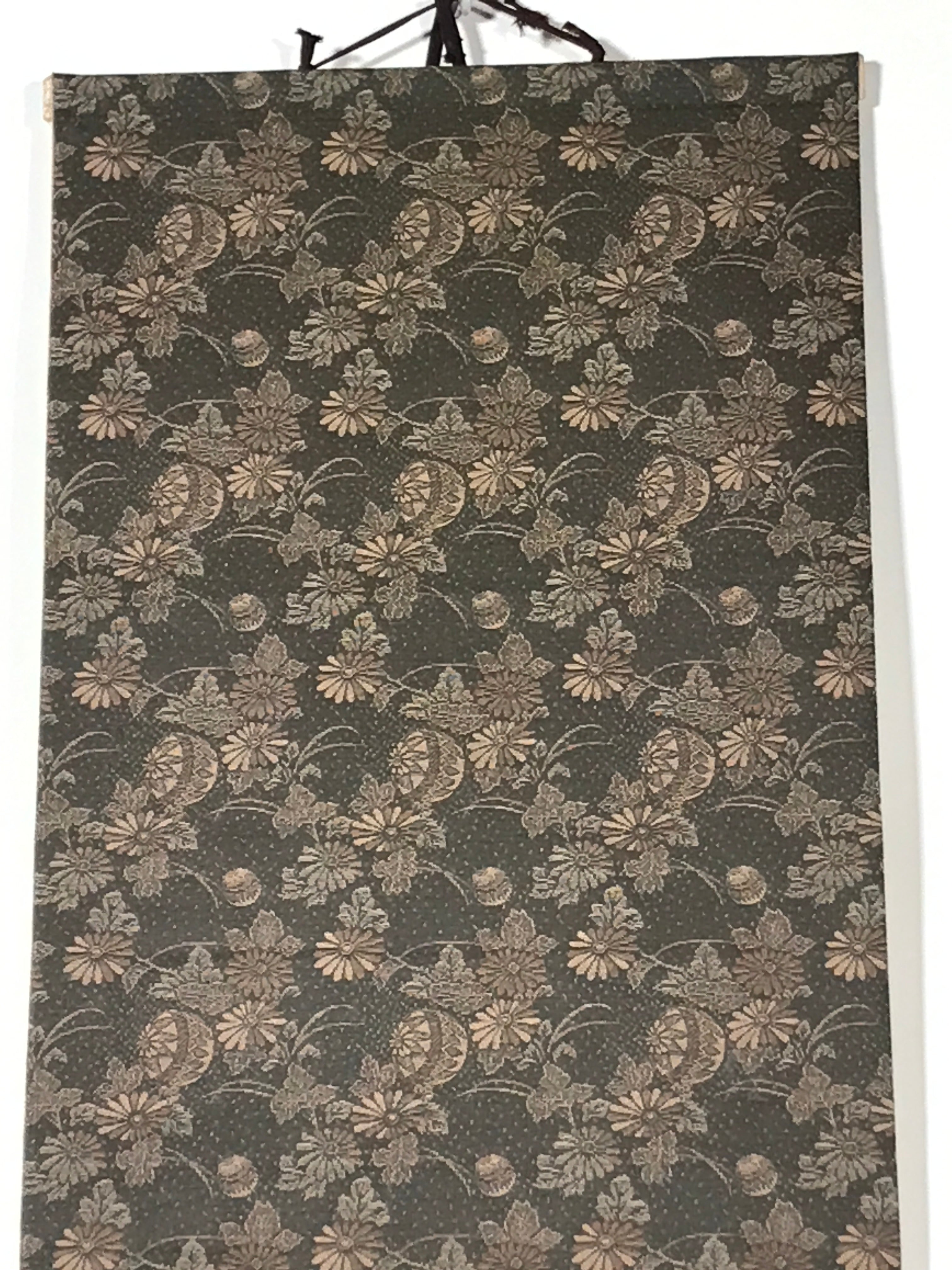 Japanese Hanging Scroll Vtg Todaiji Temple Onjo Bosatsu Reproduction SC863