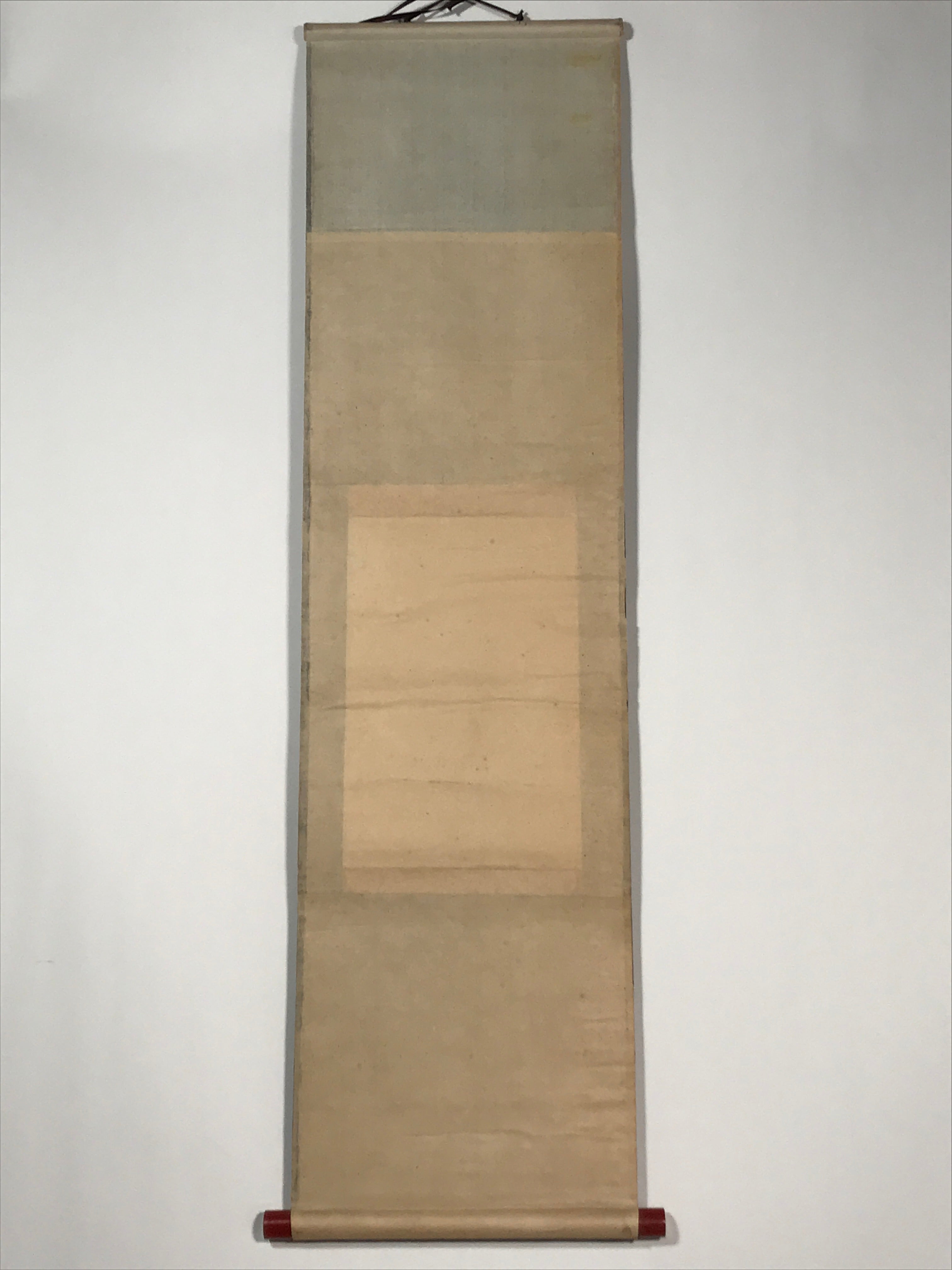 Japanese Hanging Scroll Vtg Todaiji Temple Onjo Bosatsu Reproduction SC863