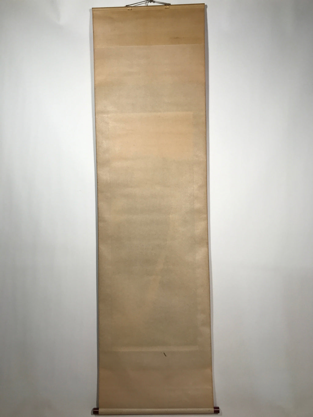 Japanese Hanging Scroll Vtg Waterfall Moutains Trees Monochrome Kakejiku SC859