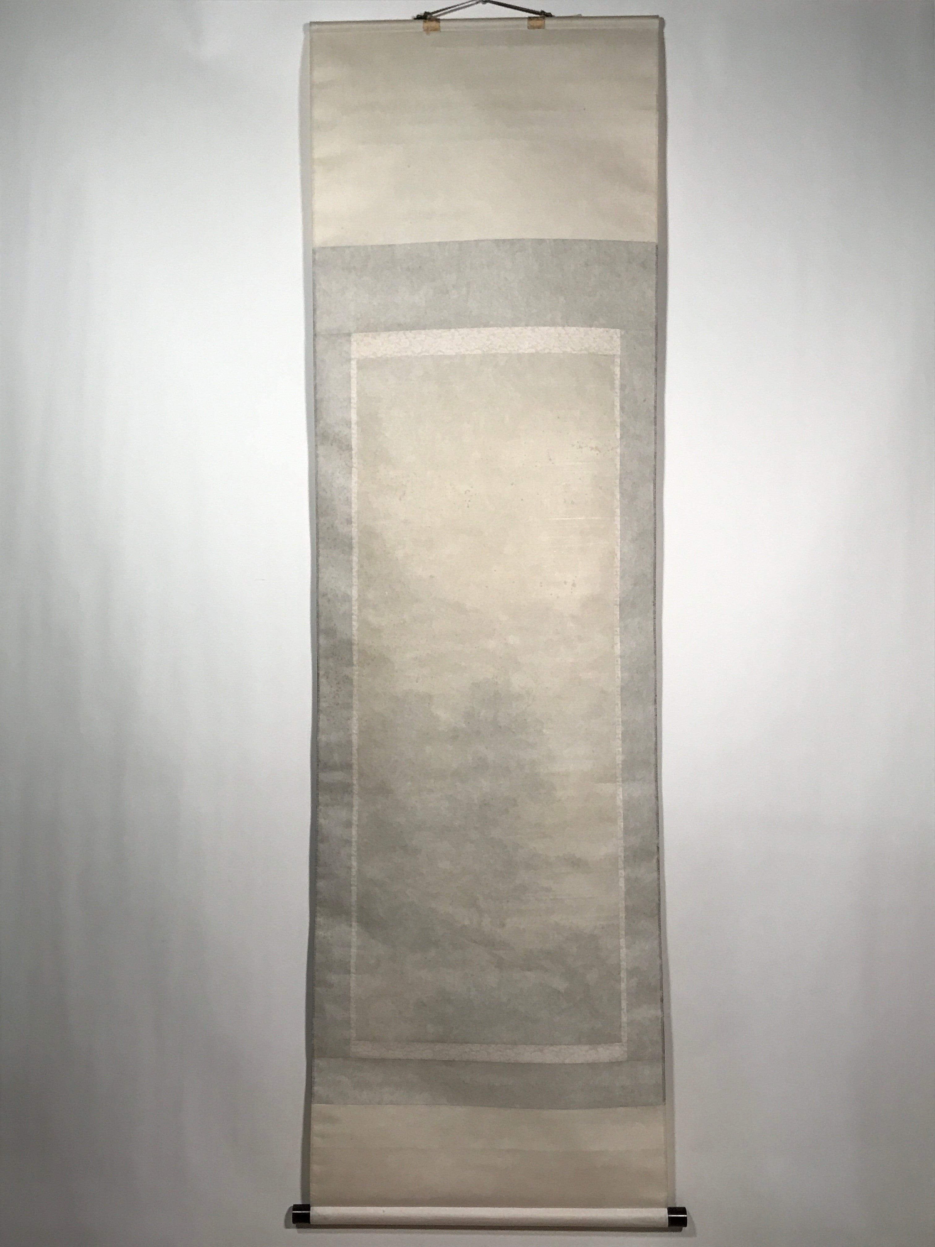 Japanese Hanging Scroll Vtg Yokoyama Seitei Suiboku Sansui Kakejiku SC823