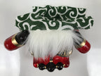 Japanese Hariko Paper Mache Shishi Dancing Lion Dog Mask Vtg Komainu Red OM87