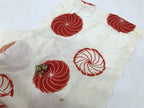 Japanese Hariko Paper Mache Shishi Dancing Lion Dog Mask Vtg Komainu Red OM88