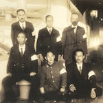 Japanese Harubinmaru Ship Manchuria China Group Photograph Vtg Sepia Tone PH226