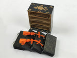 Japanese Hina Doll 4 Drawers Chest Tansu Vtg Black Girls Day Decoration ID585