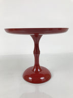 Japanese Hina Doll Accessory Offering Stand Vtg Takatsuki Red Ohinasama ID684