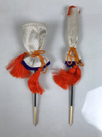 Japanese Hina Doll Accessory Set Arrows Bows Swords Sticks Vtg Ohinasama ID682
