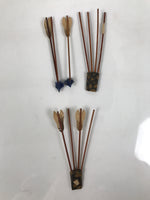Japanese Hina Doll Accessory Set Bow Arrow Stick Vtg Guard Prop Ohinasama ID678