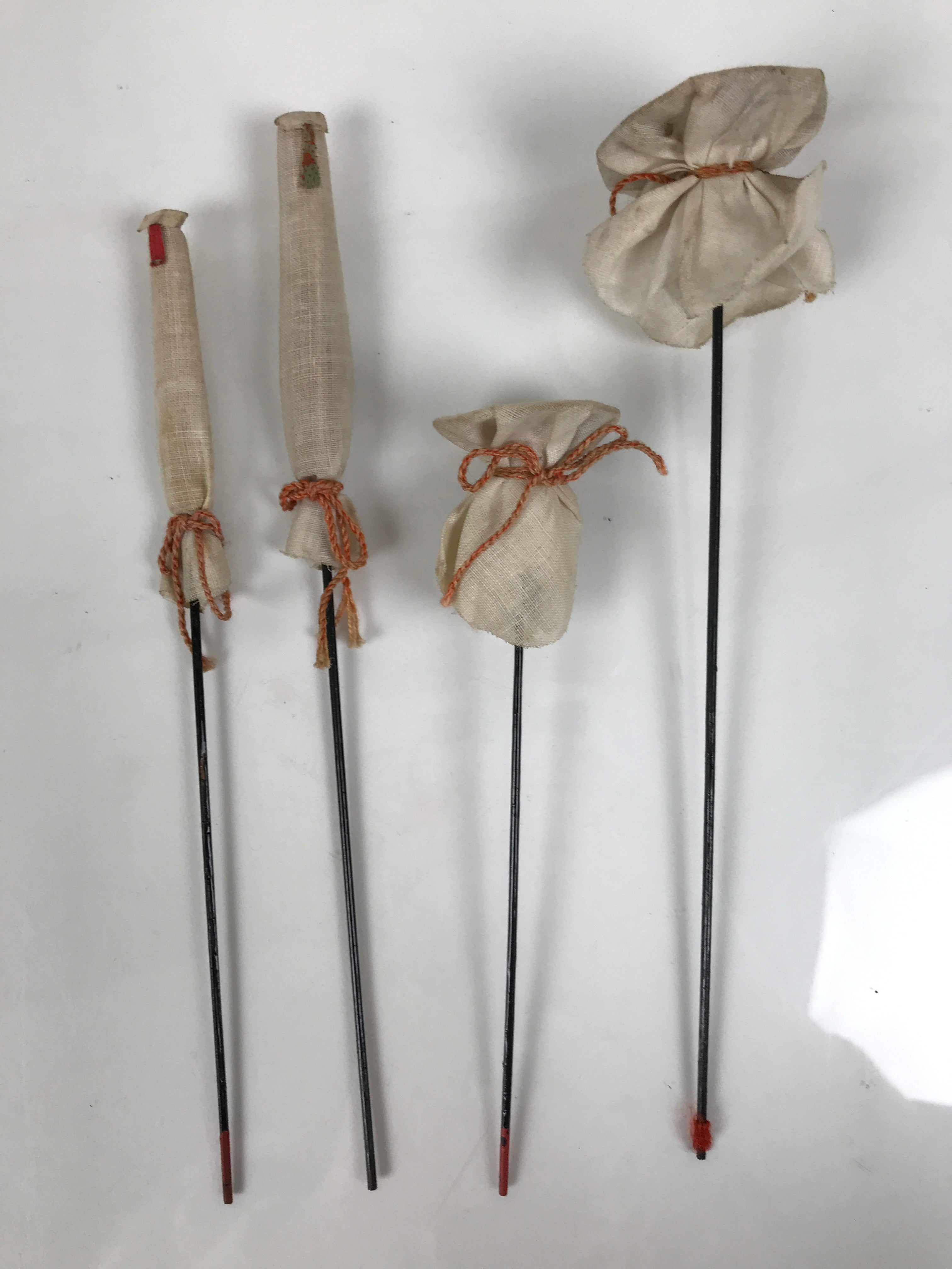 Japanese Hina Doll Accessory Set Bow Arrow Stick Vtg Guard Prop Ohinasama ID678