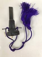 Japanese Hina Doll Accessory Set Hats Vtg Guard Court Man Ohinasama Black ID680