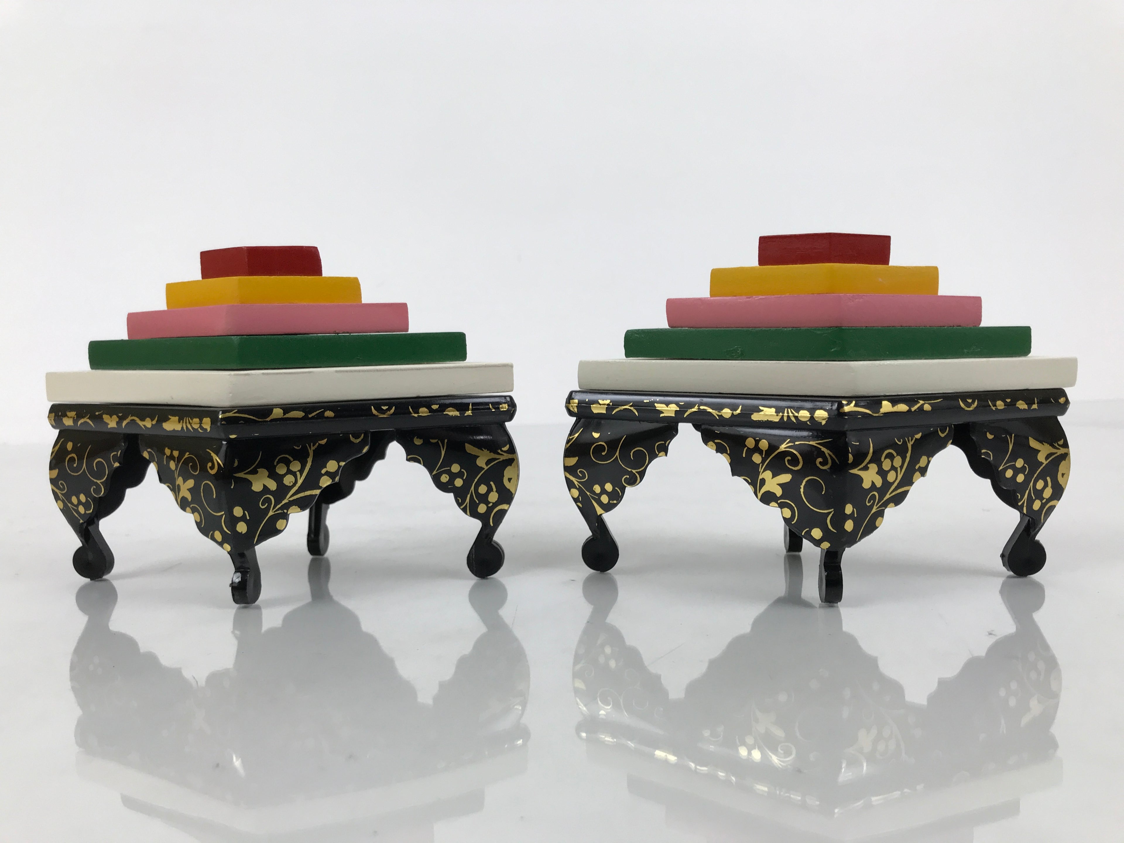Japanese Hina Doll Accessory Set Offering Table Mochi Girls Day Ohinasama ID675