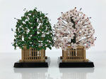 Japanese Hina Doll Accessory Trees Replica Tachibana Orange Sakura Cherry ID685