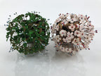 Japanese Hina Doll Accessory Trees Replica Tachibana Orange Sakura Cherry ID685