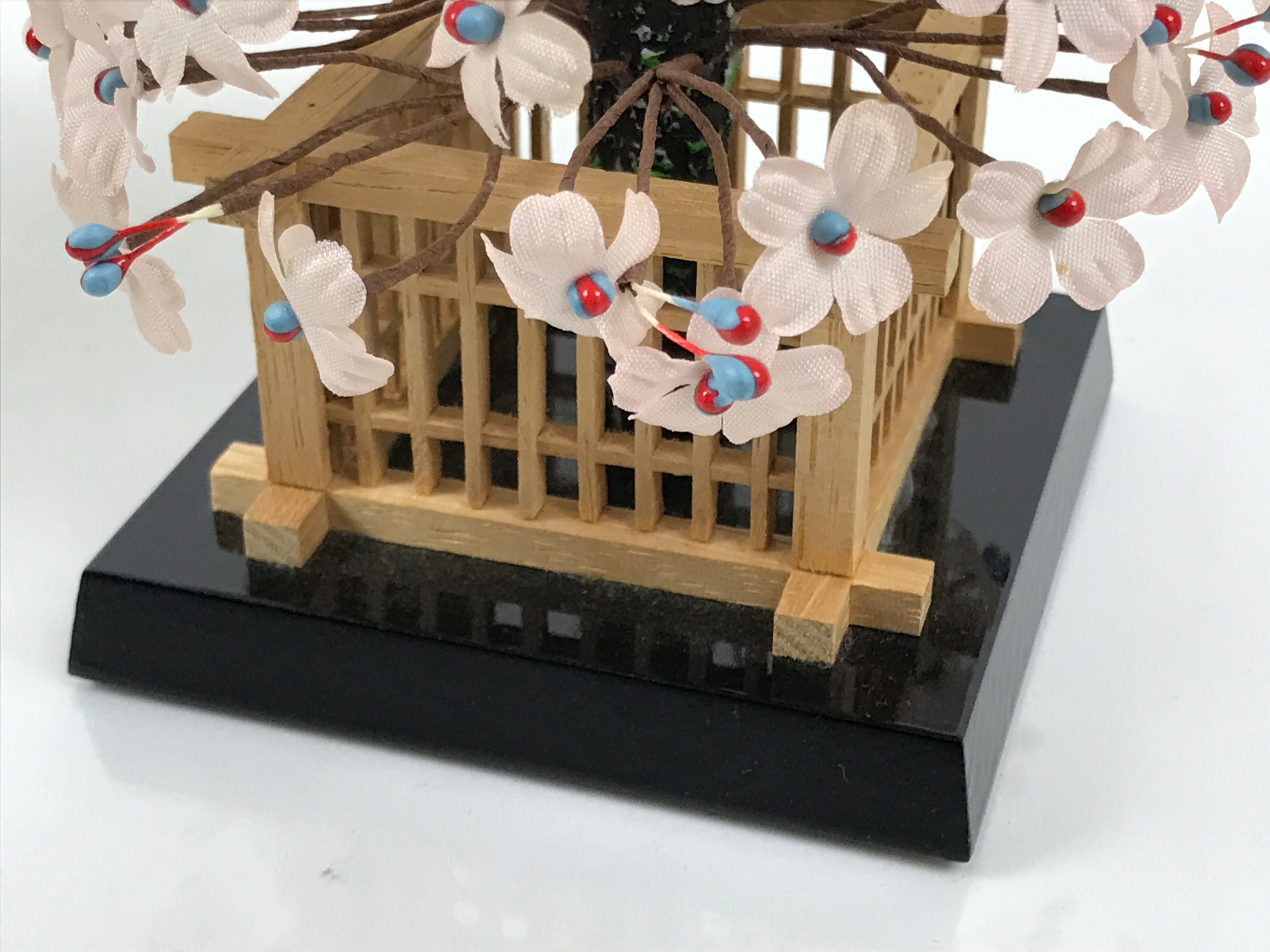 Japanese Hina Doll Accessory Trees Replica Tachibana Orange Sakura Cherry ID685