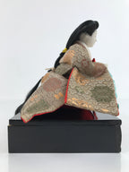 Japanese Hina Doll Girls Day Festival Court Lady Matsuri Wood Silk Kimono ID560