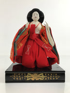 Japanese Hina Doll Girls Day Festival Court Lady Matsuri Wood Silk Kimono ID562