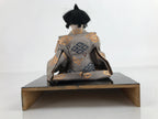 Japanese Hina Doll Girls Day Festival Musician Matsuri Wood Silk Kimono ID566