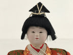 Japanese Hina Doll Girls Day Festival Musician Matsuri Wood Silk Kimono ID567