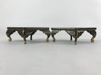 Japanese Hina Doll Lacquer Wood Table 2pcs Set Vtg Girls Day Decoration ID545