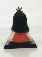 Japanese Hina Doll Ningyo Court Lady Vtg Girls Day Ohinasama Silk Kimekomi ID630