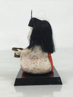 Japanese Hina Doll Ningyo Court Lady Vtg Girls Day Ohinasama Silk Kimekomi ID630