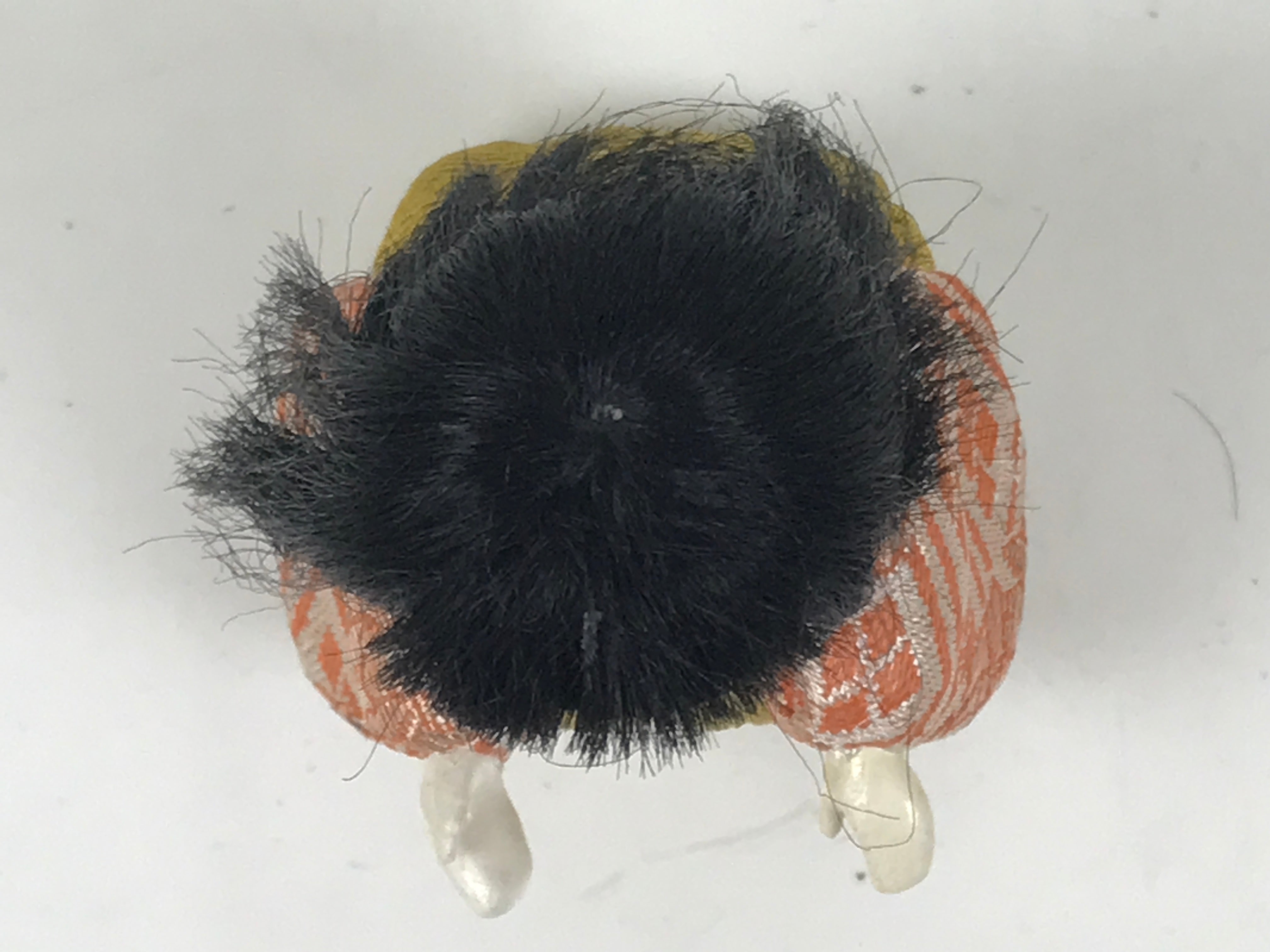 Japanese Hina Doll Ningyo Court Lady Vtg Girls Day Ohinasama Silk Kimekomi ID631