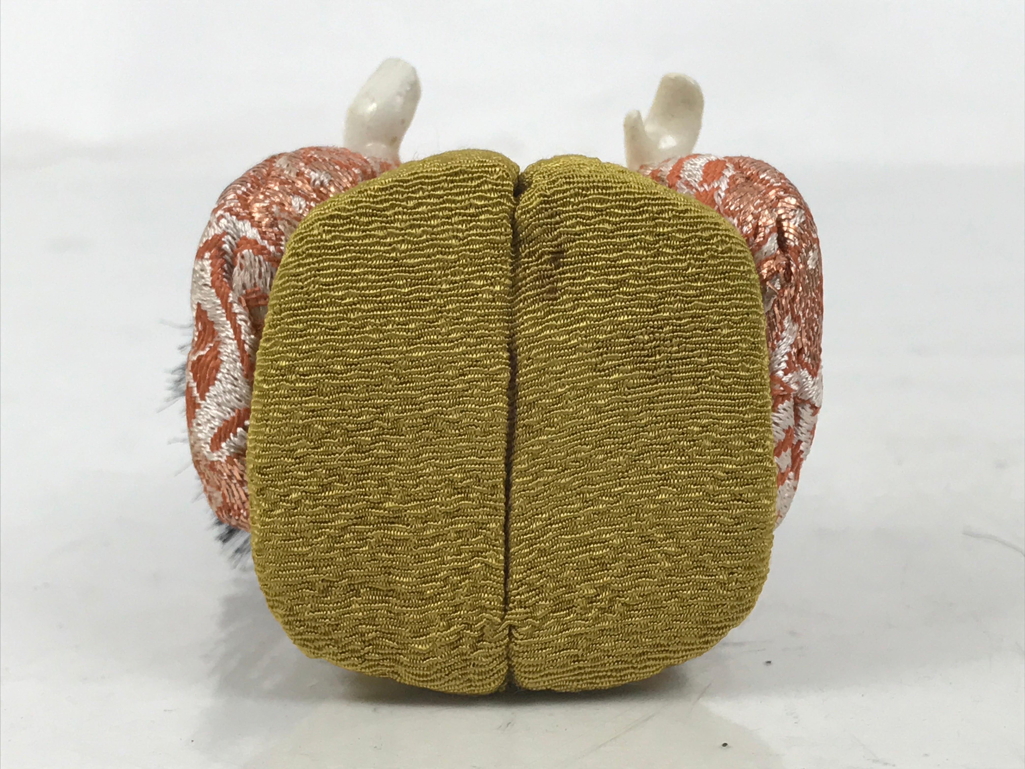 Japanese Hina Doll Ningyo Court Lady Vtg Girls Day Ohinasama Silk Kimekomi ID631