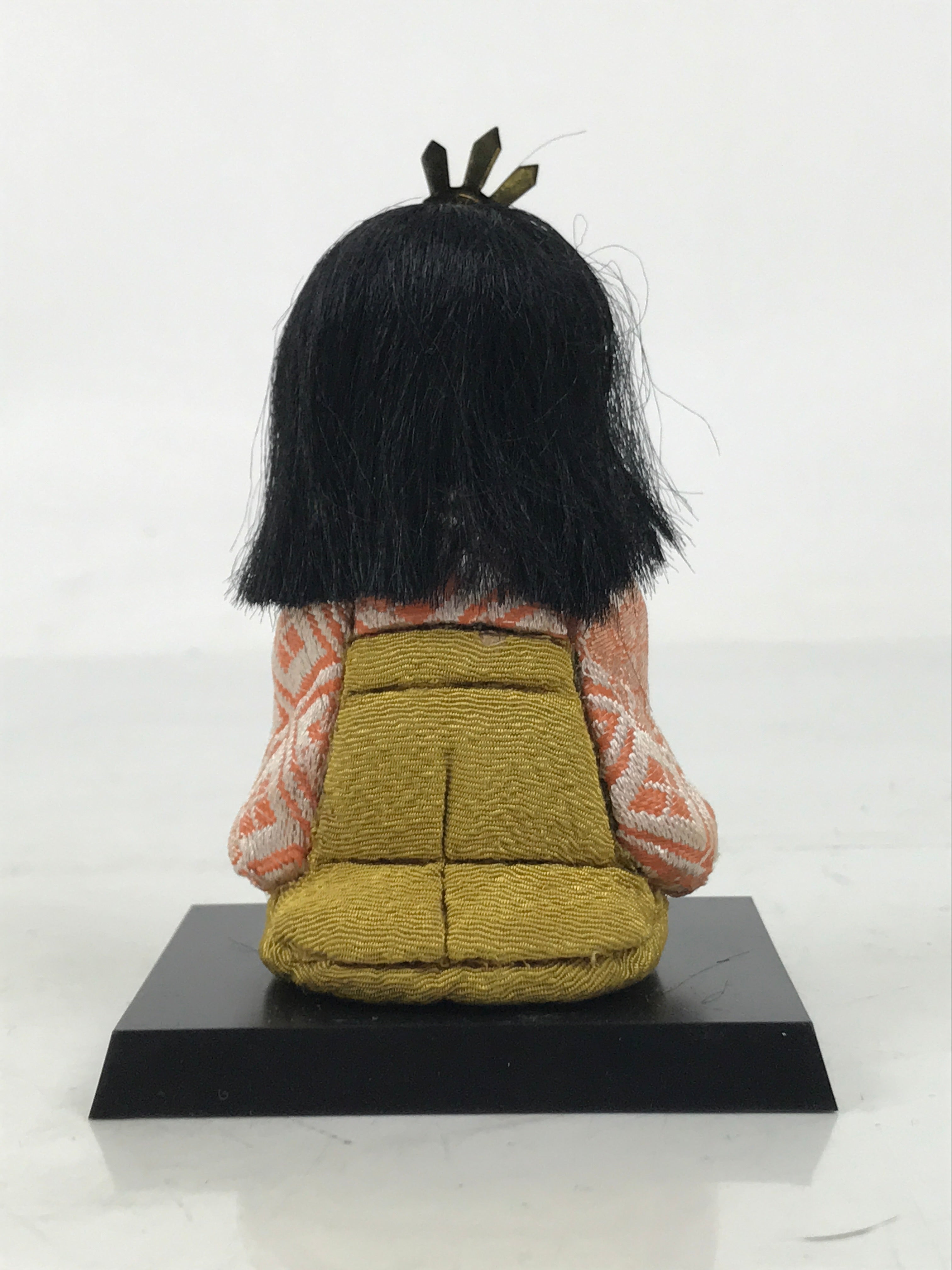 Japanese Hina Doll Ningyo Court Lady Vtg Girls Day Ohinasama Silk Kimekomi ID632