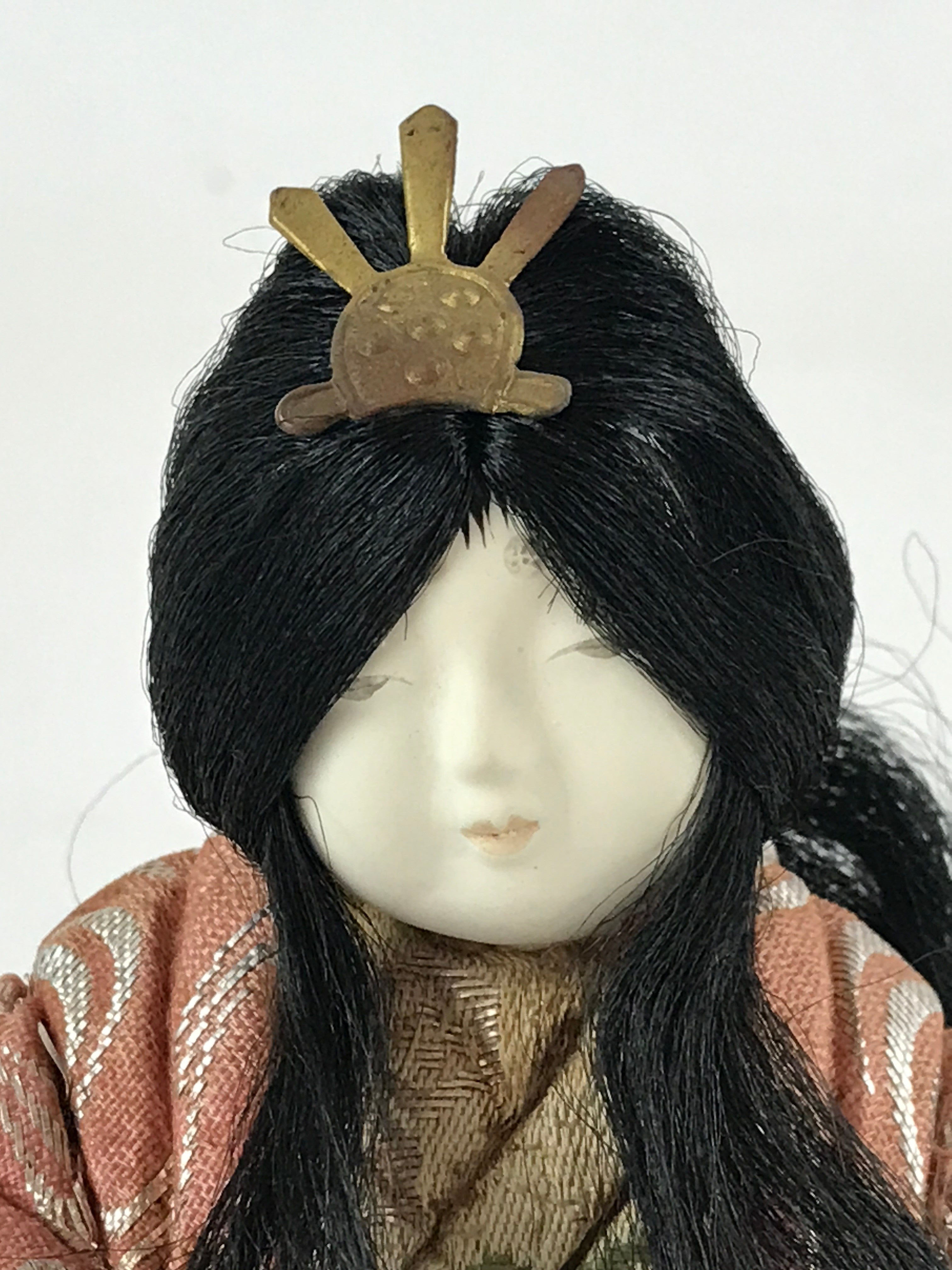 Japanese Hina Doll Ningyo Girl Festival Court Lady Kanjo Ohinasama Matsuri ID523